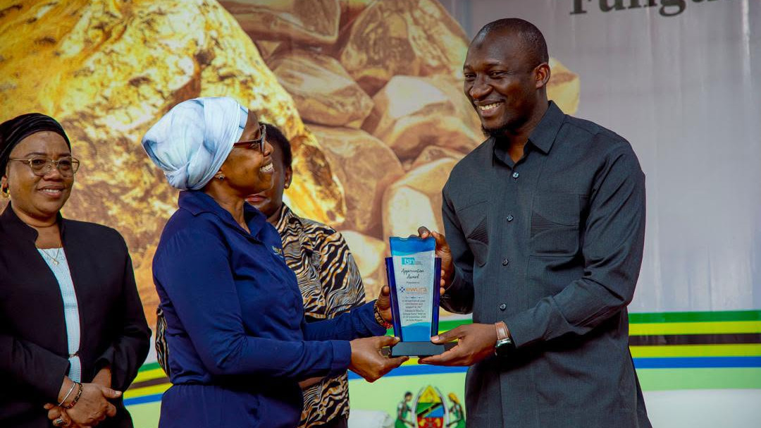 EWURA RECEIVES AWARD IN GEITA